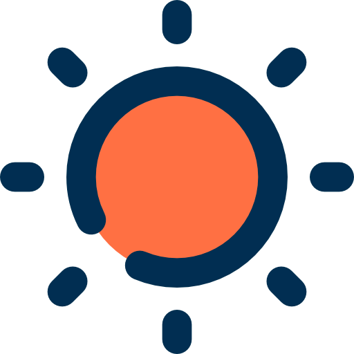 Sun icon