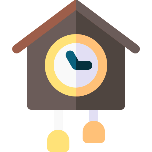 Cuckoo clock icon