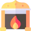 Fireplace icon 64x64