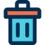 Trash bin icon 64x64