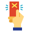 Red card icon 64x64