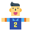 Soccer player icon 64x64