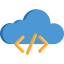 Cloud computing ícono 64x64