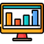 Bar chart Ikona 64x64