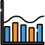 Bar chart Ikona 64x64