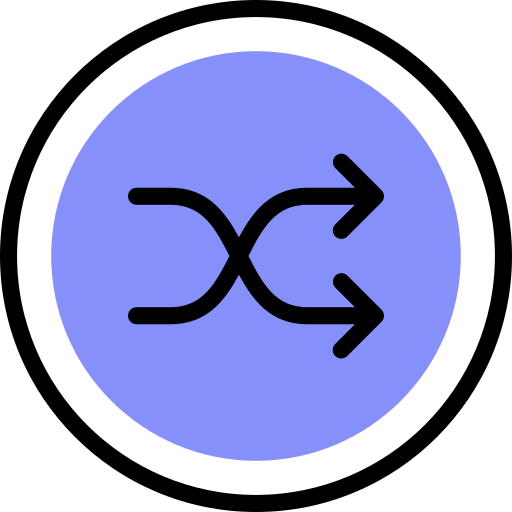 Shuffle icon