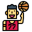 Basketball player 图标 64x64