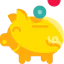 Piggy bank icon 64x64