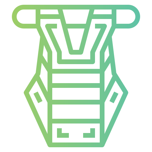 Chest guard icon