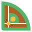 Baseball field іконка 64x64