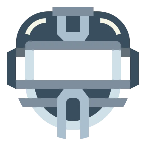 Catcher mask icon