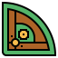 Baseball field icon 64x64