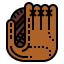 Baseball glove icon 64x64