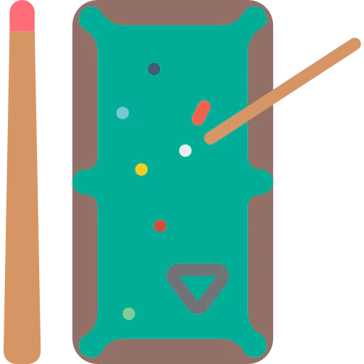 Pool table icon
