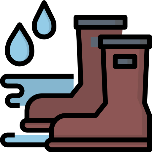 Rain boots icône