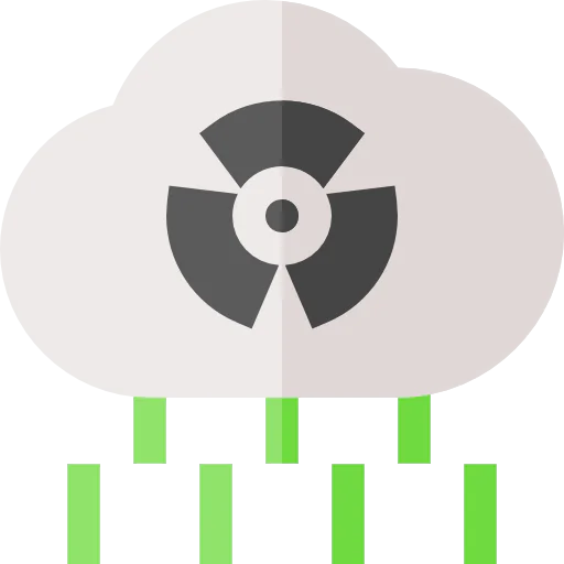 CO2 cloud icon