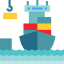 Cargo ship icon 64x64