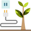 Green energy icon 64x64