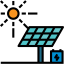 Solar panel icon 64x64