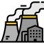 Nuclear plant icon 64x64