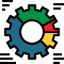 Cogwheel icon 64x64