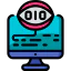Binary code 图标 64x64