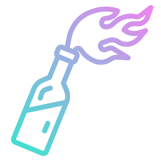 Molotov cocktail icon