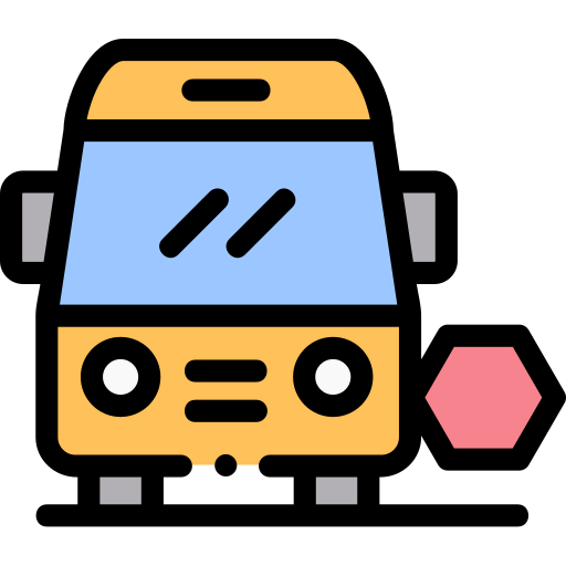 Bus school icon