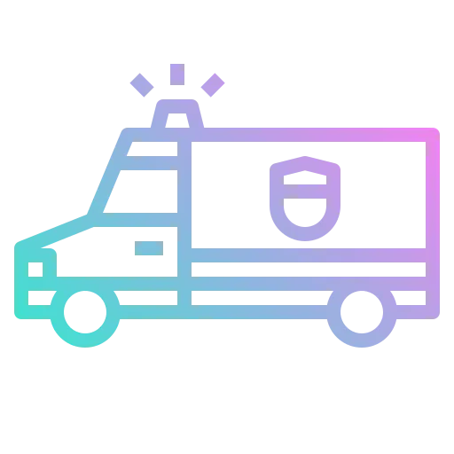 Police van icon