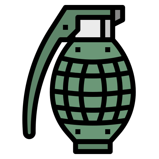 Hand grenade icon