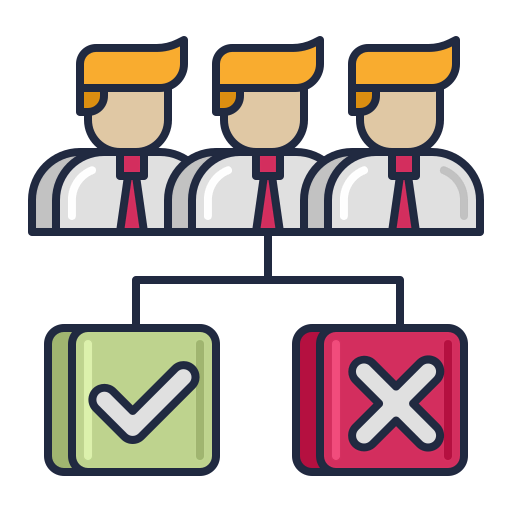 Decision making icon