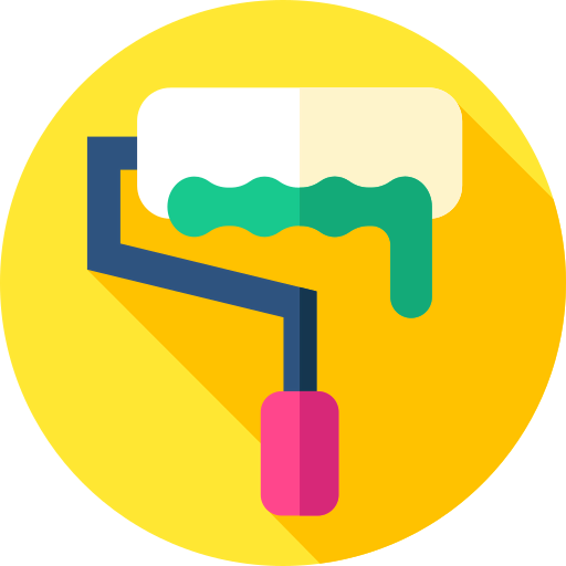 Paint roller icon