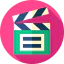 Clapperboard アイコン 64x64