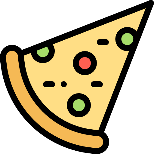 Pizza slice icon