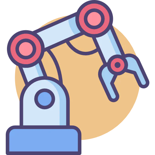 Robotic arm icon
