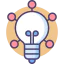 Light bulb icône 64x64