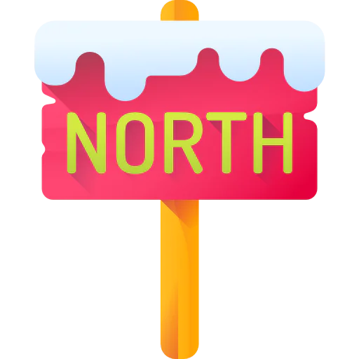 North icon