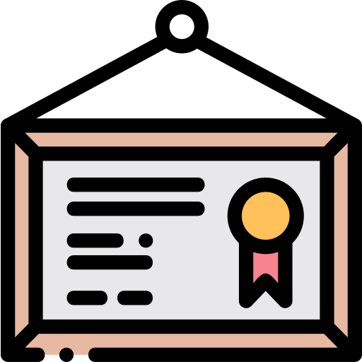 Certificate icon