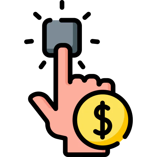 Cost per click Ikona