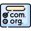 Domain registration ícone 64x64