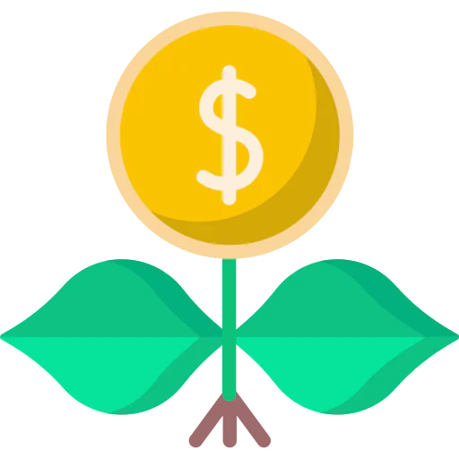 Return on investment icon