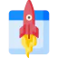 Project launch icon 64x64