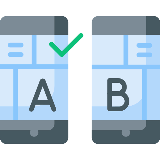 Ab testing Ikona