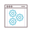 Gears icon 64x64