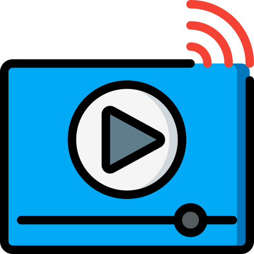 Streaming icon