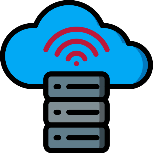 Cloud computing icon