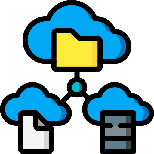Cloud computing icon