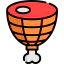 Ham leg icon 64x64