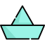 Paper boat icon 64x64