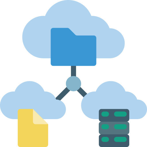 Cloud computing icon